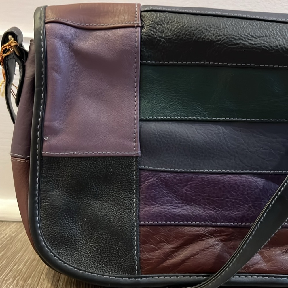 B.H. Smith Patchwork Leather Bag - image 1